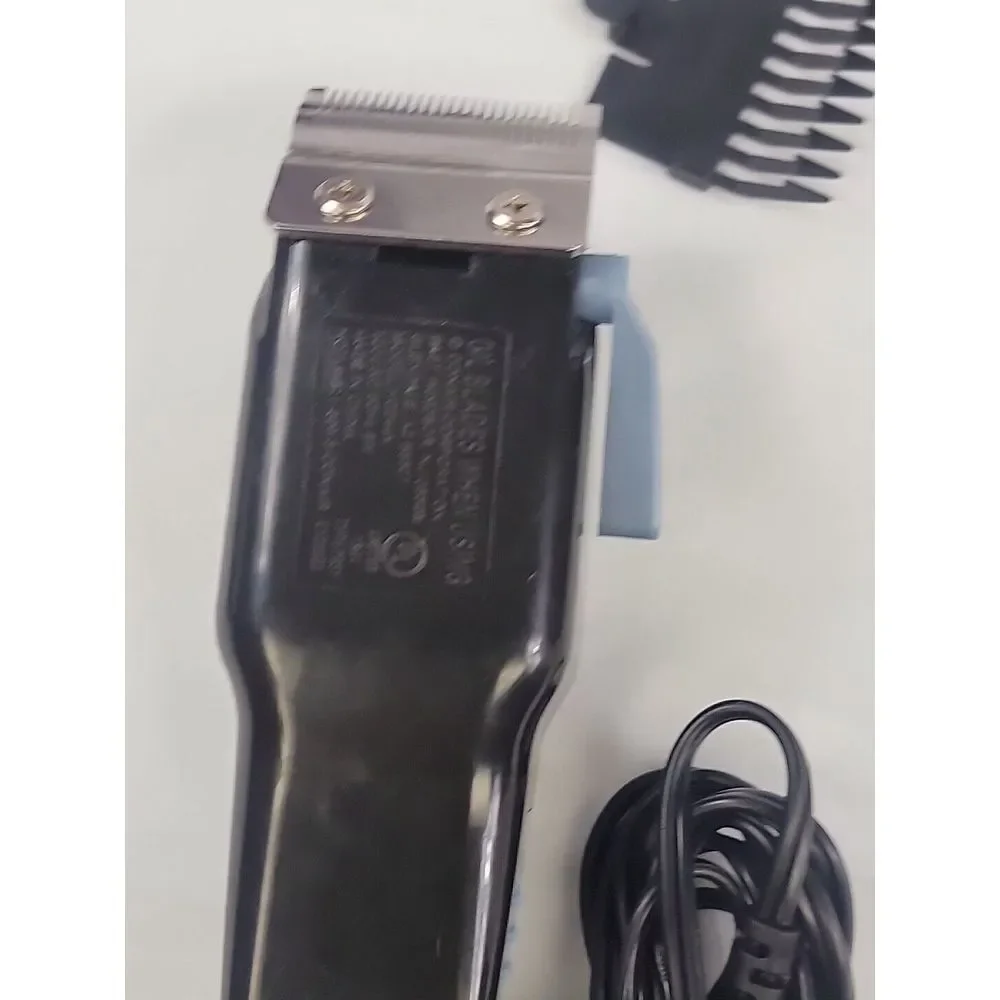Conair HC244N Gray,‎ Corded Stainless Steel Hair Clipper with Attachments, VGC